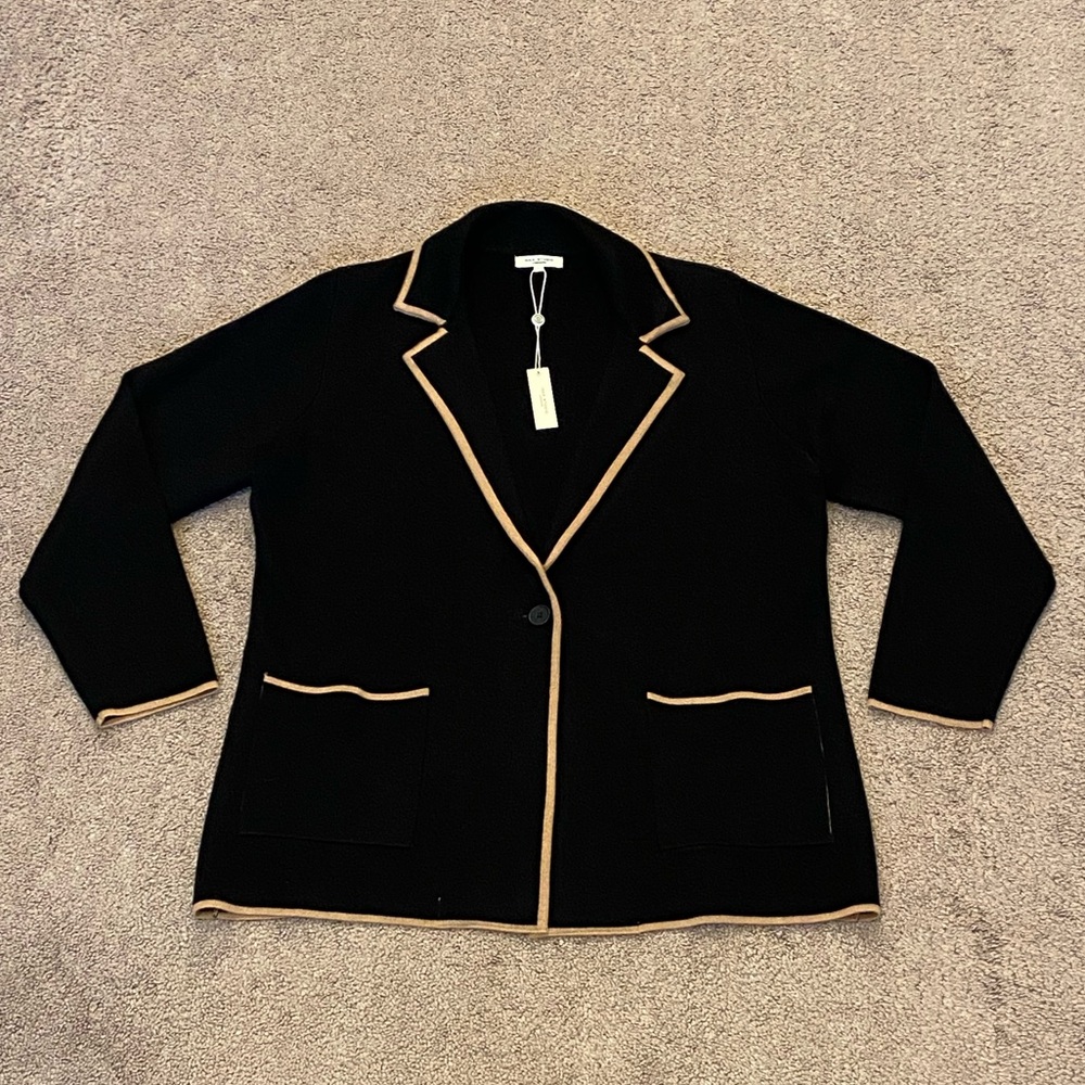 NWT Max Studio London Blazer Size L